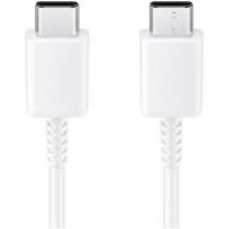 Cablu de date Samsung EP-DA705BWE, Type-C to Type-C, White