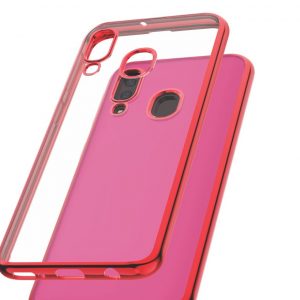 CAPAC PROTECTIE SPATE CELLARA COLECTIA ELECTRO PENTRU SAMSUNG GALAXY A40 - ROSU