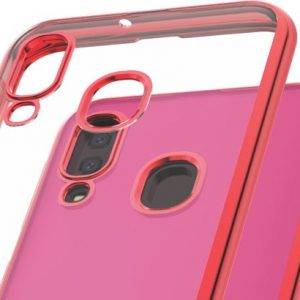 CAPAC PROTECTIE SPATE CELLARA COLECTIA ELECTRO PENTRU SAMSUNG GALAXY A40 - ROSU