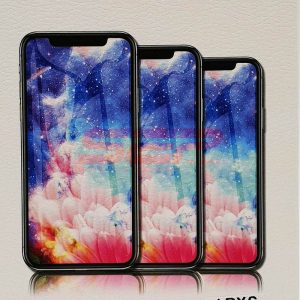 Folie protectie display sticla 10D 0.18MM Apple iPhone XS WHITE