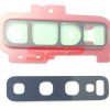 Geam camera cu Rama Samsung Galaxy S10 / G973 RED