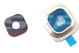 Geam camera cu Rama Samsung Galaxy S6 / G920 GOLD