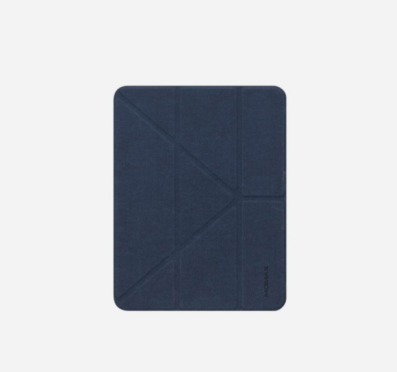 Husa Telefon Momax, Flip Cover with Pen for Apple iPad Pro 2018 11 inch, Blue 1 Husa Telefon Momax, Flip Cover with Pen for Apple iPad Pro 2018 11 inch, Blue
