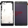 LCD+Touchscreen cu Rama Microsoft Nokia Lumia 540 Dual Sim BLACK