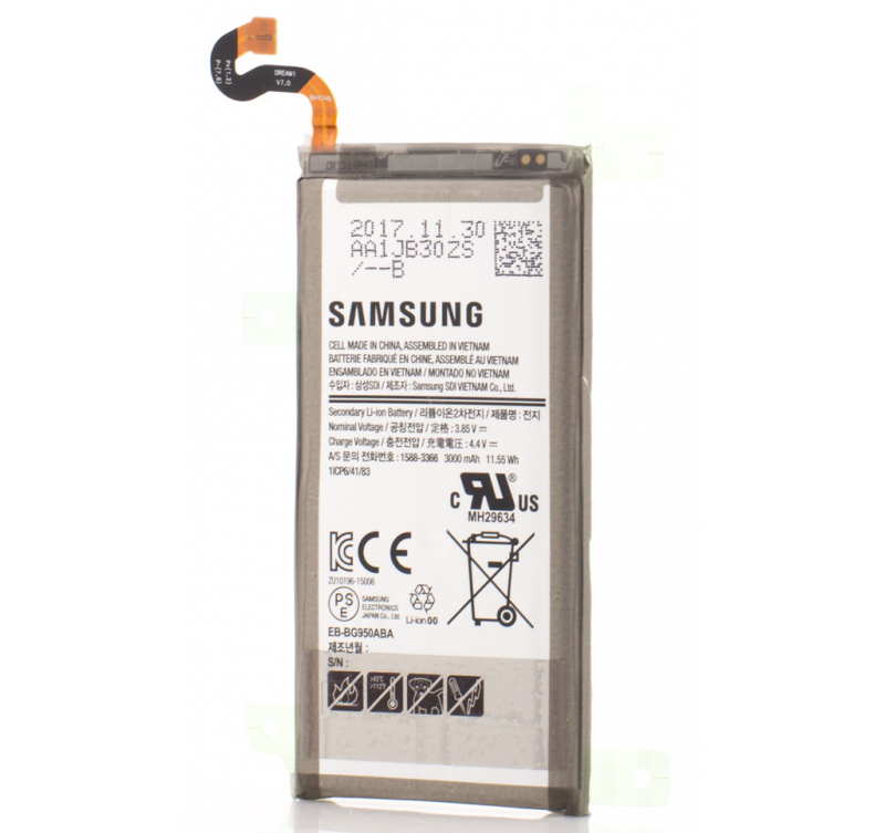 Acumulator Samsung Galaxy S8, G950, EB-BG950ABE, OEM (K) 1 Acumulator Samsung Galaxy S8, G950, EB-BG950ABE, OEM (K)