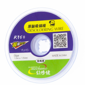 Consumabile 1.5 M X 1.5 mm Mechanic Original Sucking Line BGA Desoldering Solder Wire BGA Tin Absorbtion Line For PCB Board Solder Clean Tool