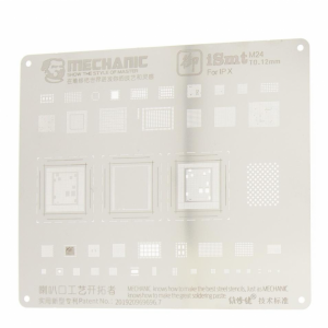 BGA Reballing Mechanic, iSmt Series Steel Stencil, iPhone X