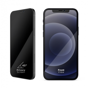 Tempered Glass Vetter Pro iPhone 12 mini, Edge to Edge, Privacy Series