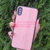 Toc TPU Leather bodhi. Samsung Galaxy A21s Pink