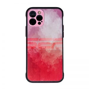 Toc TPU+PC Watercolor Apple Iphone 12 Pro Max Pink