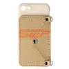 Toc TPU Crossbody Wallet Apple iPhone SE 2022 BEIGE
