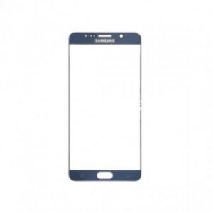 CARCASA (STICLA) GEAM SAMSUNG N920 GALAXY NOTE 5 BLUE ORIG CHINA
