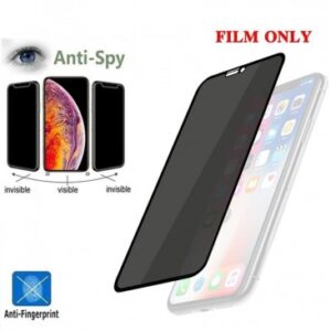 FOLIE DE PROTECTIE PRIVACY CERAMIC FILM PENTRU SAMSUNG A037 GALAXY A03S, MARGINI NEGRE, BULK
