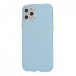 HUSA CAPAC SILICON MATT SOLID APPLE IPHONE 12 MINI (5,4") SKY BLUE