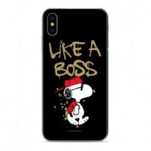HUSA CAPAC TPU / GLASS, SNOOPY 037, HUAWEI P20 CU LICENTA, BLISTER