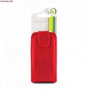 Acasa 25 HUSA FLIP PIELE ECO GREENGO SAMSUNG GALAXY ACE2 I8160 ROSU