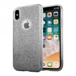 Acasa 33 HUSA JELLY COLOR BLING APPLE IPHONE X / IPHONE XS NEGRU