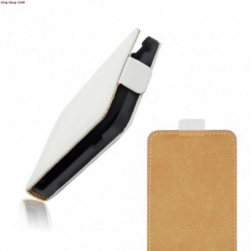 HUSA PIELE SAMSUNG GALAXY ACE3 S7270 SLIM FLIP ALB LUCIOS 1 HUSA PIELE SAMSUNG GALAXY ACE3 S7270 SLIM FLIP ALB LUCIOS