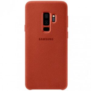 HUSA SAMSUNG G965 GALAXY S9 PLUS ALCANTARA EF-XG965AREGWW ROSU BLISTER ORIGINAL