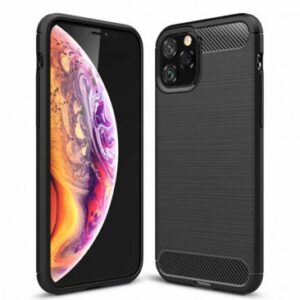 HUSA SILICON CARBON APPLE IPHONE 11 PRO MAX ( 6,5") NEGRU
