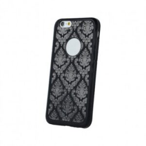 HUSA SILICON ORNAMENT APPLE IPHONE 6 PLUS (5,5') NEGRU