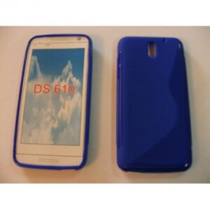 Acasa 8 HUSA SILICON S-LINE HTC DESIRE 610 ALBASTRU
