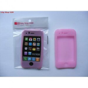 Acasa 10 HUSA SILICON SLIM APPLE IPHONE 3G/3GS PINK