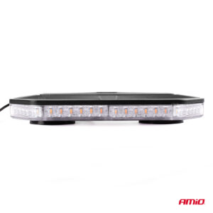 Rampa luminoasa girofar, culoare Orange, alimentare 12/24V, 48 LED-uri, protectie IP56, montaj cu magnet 4 Rampa luminoasa girofar, culoare Orange, alimentare 12/24V, 48 LED-uri, protectie IP56, montaj cu magnet