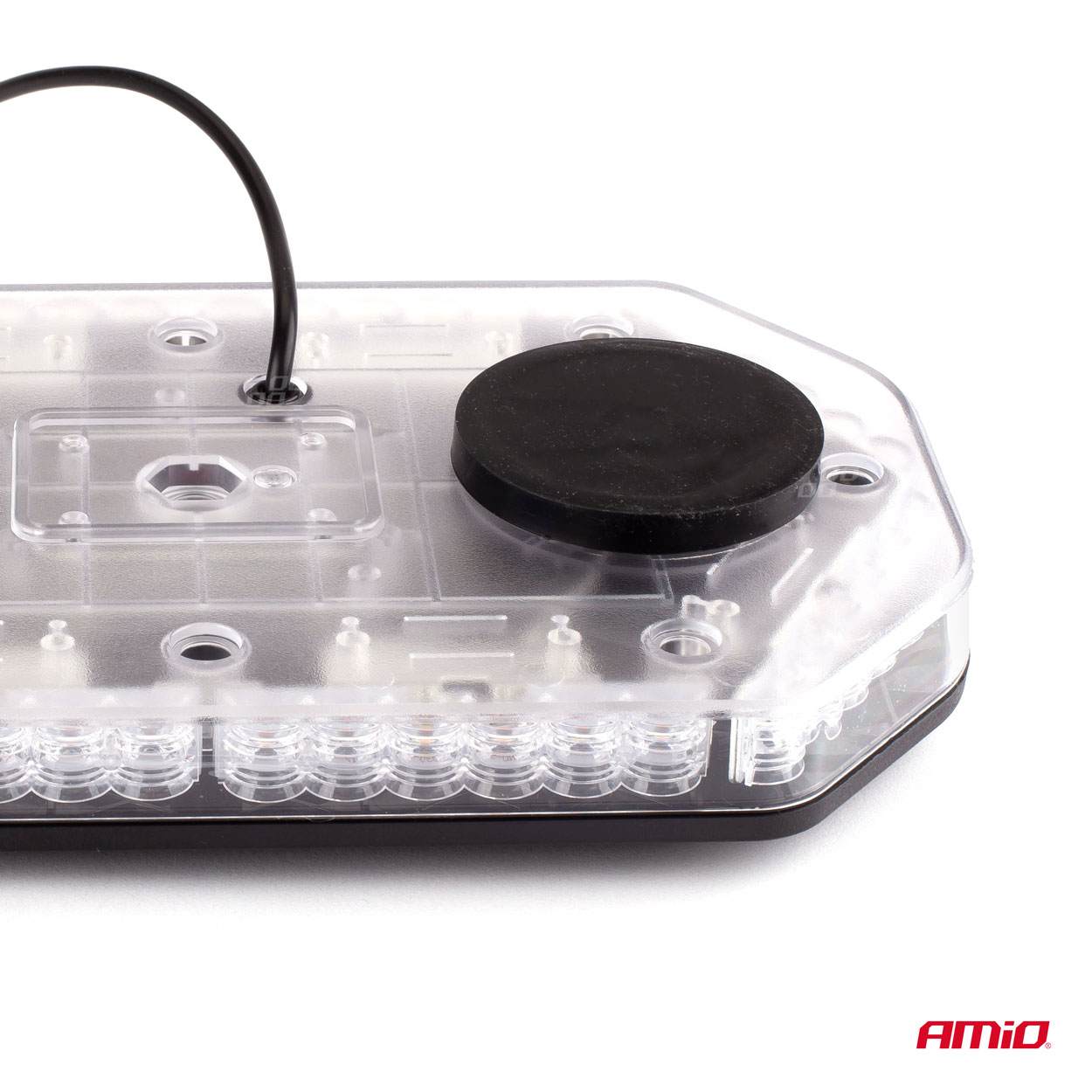 02920_07.jpg Rampa luminoasa girofar, culoare Orange, alimentare 12/24V, 48 LED-uri, protectie IP56, montaj cu magnet