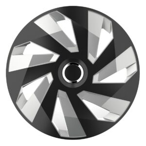 Set 4 capace roti model VECTOR RC 14" - SILVER & BLACK