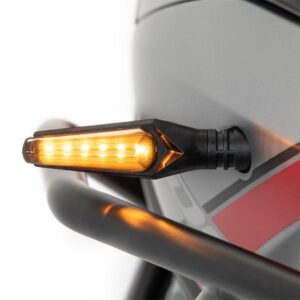 Set 2 lampi Semnalizare Moto SECVENTIALA, cu LED-uri Samsung, cu 2 functii, pozitie si semnalizare, 12V