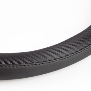 Husa volan negru + carbon SWC-17-M (37-39cm)