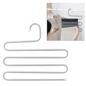 Umeras metalic pentru 5 perechi de pantaloni