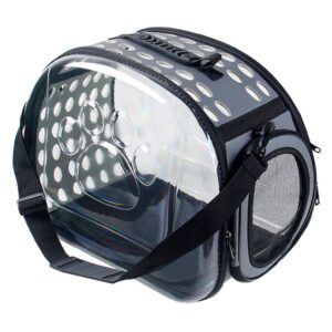 Geanta de Transport pentru Caine sau Pisica GRI - TRANSPARENT AG644P 4 Geanta de Transport pentru Caine sau Pisica GRI - TRANSPARENT AG644P