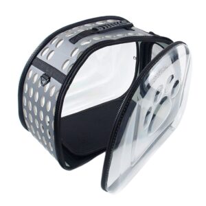 Geanta de Transport pentru Caine sau Pisica GRI - TRANSPARENT AG644P 6 Geanta de Transport pentru Caine sau Pisica GRI - TRANSPARENT AG644P