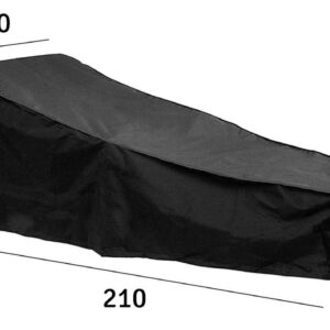 Husa impermeabila pentru sezlong gradina, 210 x 80 cm