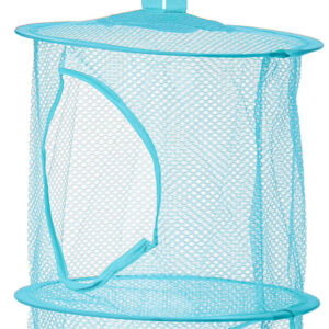 Organizator Suspendat cu 3 rafturi pentru jucarii, culoare Albastru