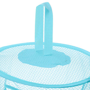 Organizator Suspendat cu 3 rafturi pentru jucarii, culoare Albastru