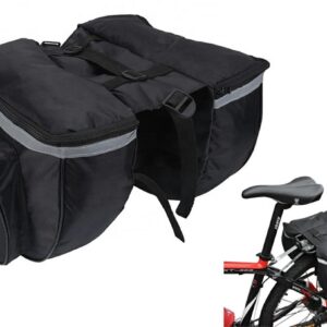 Geanta de transport negra pentru bicicleta cu 4 compartimente AVX-RW1 2 Geanta de transport negra pentru bicicleta cu 4 compartimente AVX-RW1