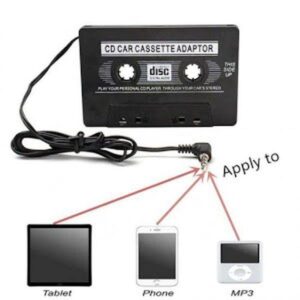 Adaptor auto retro caseta cu mufa jack pentru MP3 URZ0234
