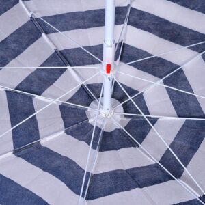 Umbrela de Plaja sau Gradina, in doua culori, model XL cu deschidere de pana la 160 cm