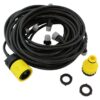 Set cortina de vapori pentru racorire terasa cu 11 aspersoare, model XXL, lungime 10m