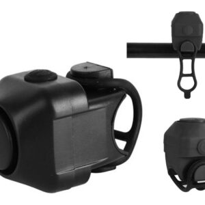 Sonerie electrica pentru biciclete, trotinete, scutere, culoare neagra