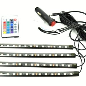 Lumini UnderCar LED - RGB pentru interior sau exterior cu telecomanda - 22cm