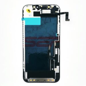 LCD+Touchscreen cu Rama Apple iPhone 12 / 12 Pro BLACK SERVICE PACK
