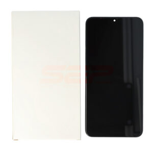 LCD+Touchscreen cu Rama Samsung Galaxy A10 / A105 BLACK ORIGINAL REFURBISHED