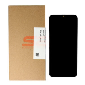 LCD+Touchscreen cu Rama Realme C3 BLACK Service Pack