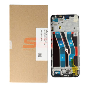 LCD+Touchscreen cu Rama Realme 10 BLACK Original Service Pack