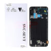 LCD+Touchscreen cu Rama Samsung Galaxy A70 / A705 BLACK Original Service Pack