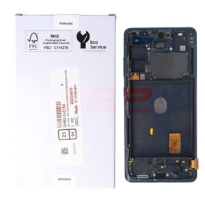 LCD+Touchscreen cu Rama Samsung Galaxy S20 FE / G780 CLOUD NAVY Original Service Pack